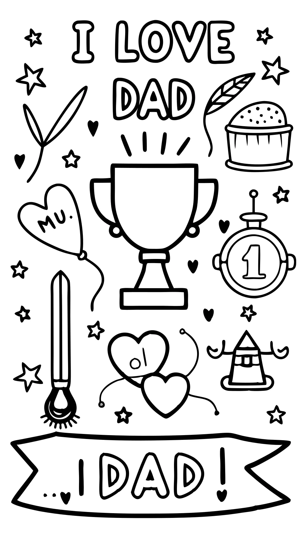 free fathers day coloring pages